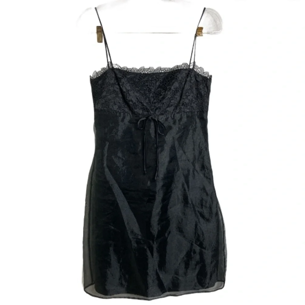 Laundry by Shelly Segal NWT black dress size 6